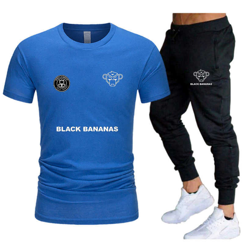 Men's black banana cotton T-shirt summer shorts and tops men's sportswear casual jogging men, White;black
Men's black banana cotton T-shirt summer shorts and tops men's sportswear casual jogging men, White;black