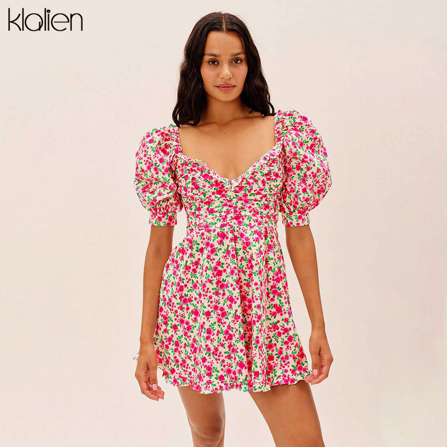 fashion elegant vintage v neck puff sleeve floral boho dresses for women summer french romantic senior party dress newplus size clothes, Black;gray
fashion elegant vintage v neck puff sleeve floral boho dresses for women summer french romantic senior party dress newplus size clothes, Black;gray