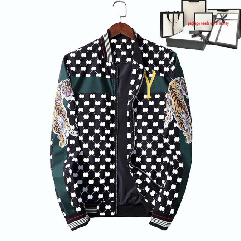 Men Casual Multi-style Jacket Men's Classic Letter Print Jackets Male Tiger Animal Pattern Coat Colorful Fashion Style Outerwear, Black
Men Casual Multi-style Jacket Men's Classic Letter Print Jackets Male Tiger Animal Pattern Coat Colorful Fashion Style Outerwear, Black