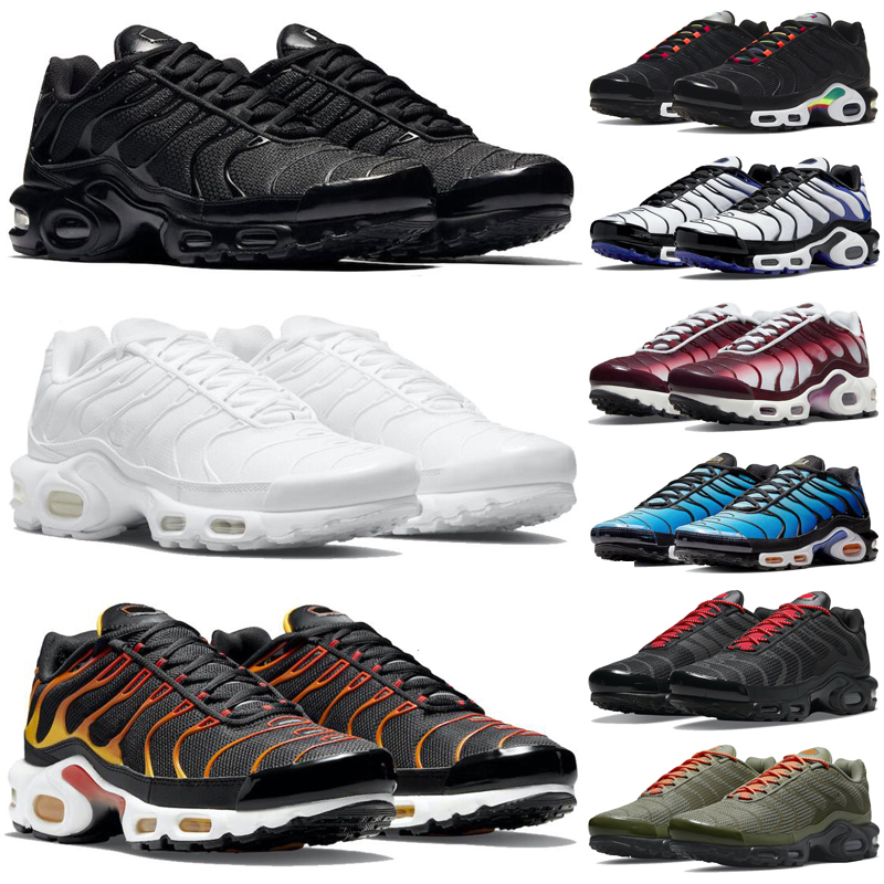 top quality TN Plus Running shoes Men women basketball shoes Triple Black White Pink Rise REGENCY PURPLE LEMON LIME Volt mens trainers Sports Sneakers
top quality TN Plus Running shoes Men women basketball shoes Triple Black White Pink Rise REGENCY PURPLE LEMON LIME Volt mens trainers Sports Sneakers