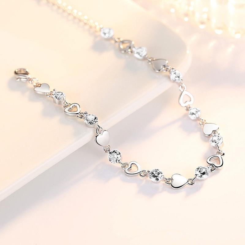 Link, Chain Silver Lucky Bead Charm Bracelet For Women Round Bangles Jewelry Female Jewellery
Link, Chain Silver Lucky Bead Charm Bracelet For Women Round Bangles Jewelry Female Jewellery