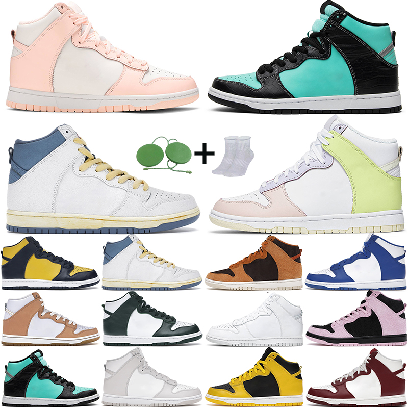 men women running shoes dunk high Black Michigan Spartan Green Vast Grey Syracuse Teal dunks mens outdoor trainers sports sneakers, Peach
men women running shoes dunk high Black Michigan Spartan Green Vast Grey Syracuse Teal dunks mens outdoor trainers sports sneakers, Peach