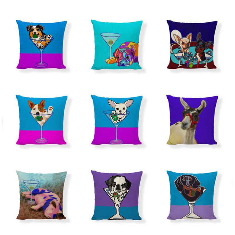 Wholesale Animal Cushion Covers Chihuahua Pig Giraffe Print Pillowcover Home Living Room Chair Decoration Throw Pillow Case Cushion/Decorati
Wholesale Animal Cushion Covers Chihuahua Pig Giraffe Print Pillowcover Home Living Room Chair Decoration Throw Pillow Case Cushion/Decorati