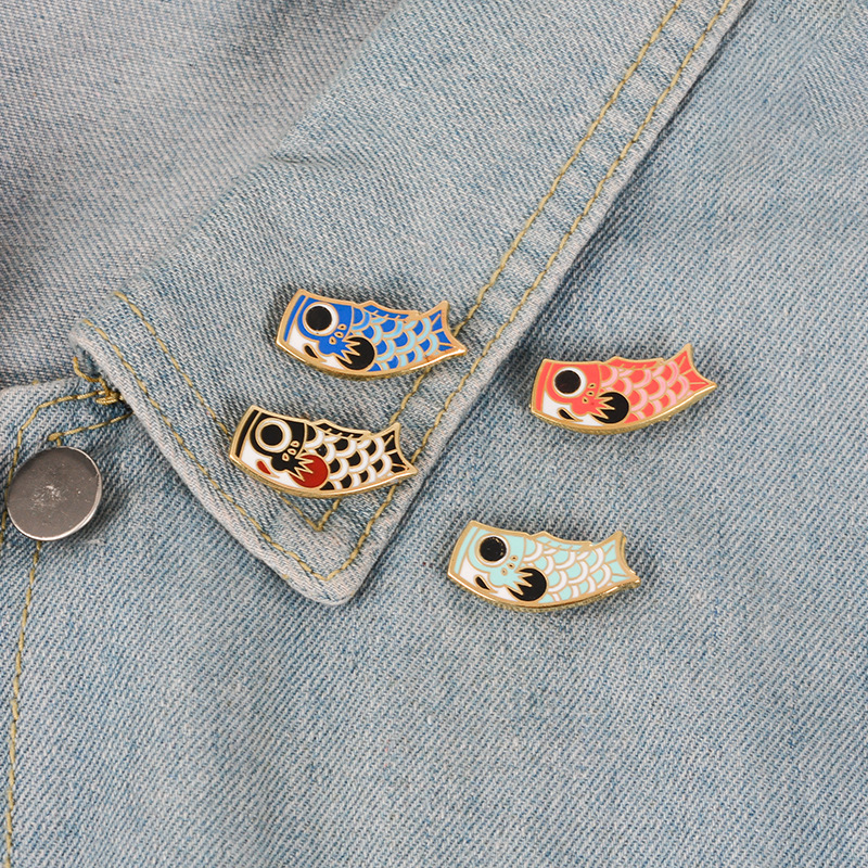 Koi Fish Enamel Pins Denim Bag Muti-color Jewelry Women GOOD LUCK Animal Brooches Cute, Mixed colors
Koi Fish Enamel Pins Denim Bag Muti-color Jewelry Women GOOD LUCK Animal Brooches Cute, Mixed colors