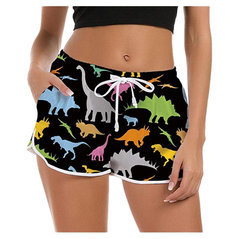 40# Ladies Print Casual Yoga Shorts Beach Drawstring Board Quick Dry Stretch Novelty Pattern Women Summer Short Outfit
40# Ladies Print Casual Yoga Shorts Beach Drawstring Board Quick Dry Stretch Novelty Pattern Women Summer Short Outfit