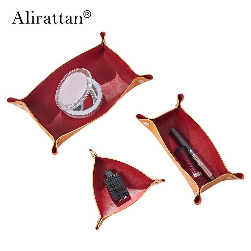 Two-color Leather Office Desktop Storage Box Tray Stationery Cosmetic Set Bags & Cases
Two-color Leather Office Desktop Storage Box Tray Stationery Cosmetic Set Bags & Cases