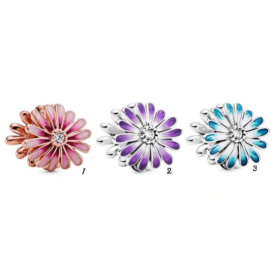 2021 sterling silver rose gold pink blue purple daisy DIY beautiful flower European Pandora style bracelet for girls
2021 sterling silver rose gold pink blue purple daisy DIY beautiful flower European Pandora style bracelet for girls