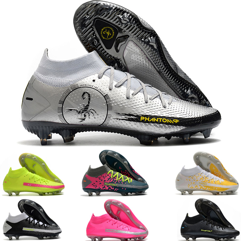 Mid Cut Phantom GT Elite AG-PRO Believe for Men Shoes Green Black Football Boots Soccer Cleats, 017 
Mid Cut Phantom GT Elite AG-PRO Believe for Men Shoes Green Black Football Boots Soccer Cleats, 017