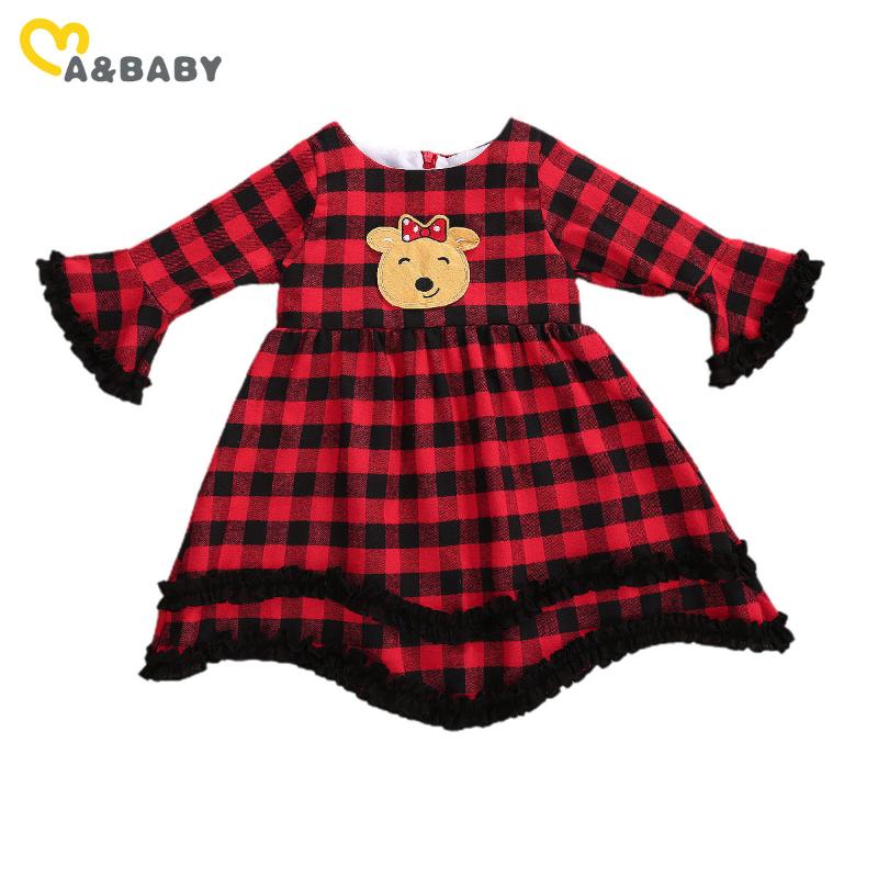 Girl's Dresses Ma&Baby 6m-5Y Toddler Kid Girls Christmas Red Dress Long Sleeve Plaid Ruffles Tutu Party Xmas Clothes, Red;yellow
Girl's Dresses Ma&Baby 6m-5Y Toddler Kid Girls Christmas Red Dress Long Sleeve Plaid Ruffles Tutu Party Xmas Clothes, Red;yellow