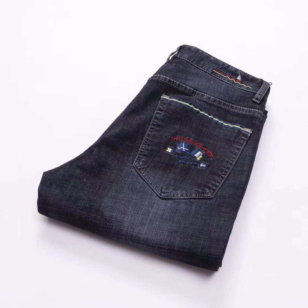 Billionaire Tace Shark Jeans Men Herfst En Winter New Fat Mode Borumen Cato British Comfortable Broek Grote