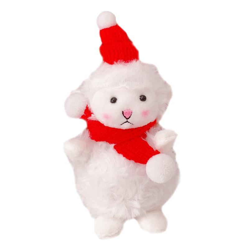 Keychains Trend Lovely Couple Key Chain For Women Christmas Gifts Lamb Red Scarf Plush Toy Satchel Pendant Year Gift
Keychains Trend Lovely Couple Key Chain For Women Christmas Gifts Lamb Red Scarf Plush Toy Satchel Pendant Year Gift