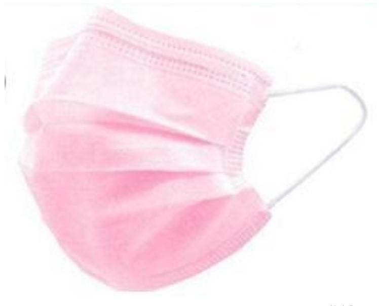 5-color disposable mask, 3-layer dust-proof face mask, dust-proof salon earhook