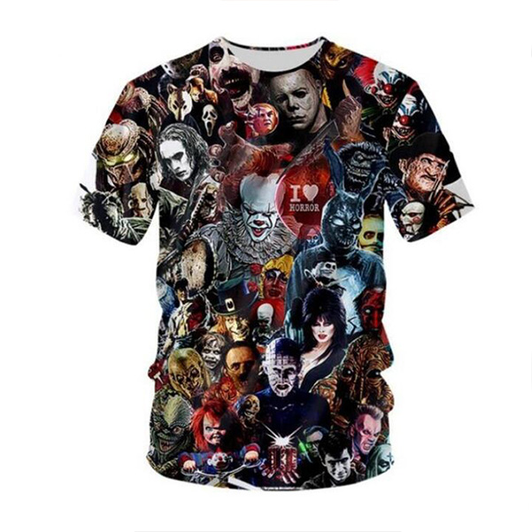 Accept Dear Customer Design Anime/Photo/Star/Singer Pattern/DIY T-shirt Women Men Horror Movie Child' Play Chucky 3d Print Sublimation T Shirt M016, Multi
Accept Dear Customer Design Anime/Photo/Star/Singer Pattern/DIY T-shirt Women Men Horror Movie Child' Play Chucky 3d Print Sublimation T Shirt M016, Multi