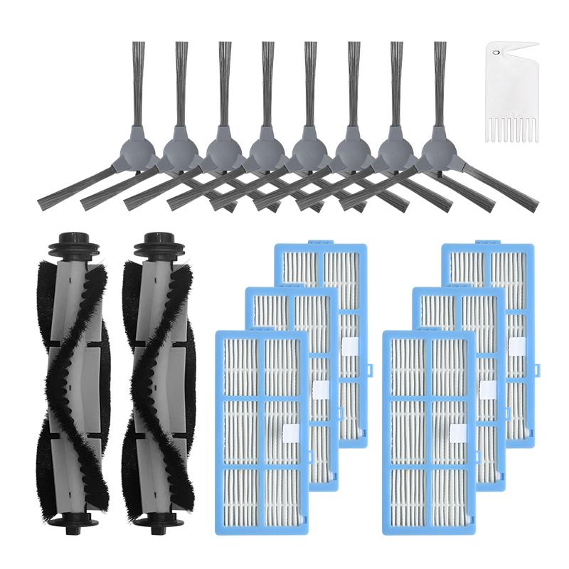 17Pcs Replacement Kit For Coredy 3500 R3500 R3500S Robot Vacuum Cleaner, Roll Brush,Side Brush,with Frame Filter, Comb Cleaners
17Pcs Replacement Kit For Coredy 3500 R3500 R3500S Robot Vacuum Cleaner, Roll Brush,Side Brush,with Frame Filter, Comb Cleaners
