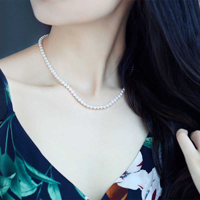 JYX Natural Freshwater Cultured Choker for Girl Real Pearl Party Necklace (4-10mm) 328 necklace
JYX Natural Freshwater Cultured Choker for Girl Real Pearl Party Necklace (4-10mm) 328 necklace