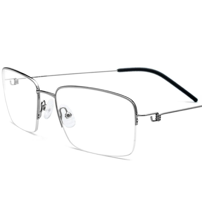 Fashion Sunglasses Frames Viodream Stainless Steel Ultra Light Half Glasses Frame Optical Prescription Without Screw Type Eyeglass
Fashion Sunglasses Frames Viodream Stainless Steel Ultra Light Half Glasses Frame Optical Prescription Without Screw Type Eyeglass