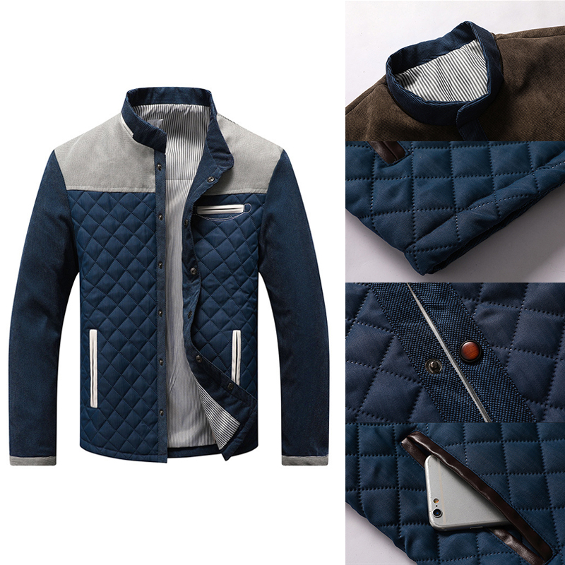 Designers Styles Fashion Coats Male Outerwear Spring Autumn Mens Jacket Baseball Uniform Slim Casual Coat Mens Brand Clothing, Dark blue coffee
Designers Styles Fashion Coats Male Outerwear Spring Autumn Mens Jacket Baseball Uniform Slim Casual Coat Mens Brand Clothing, Dark blue coffee