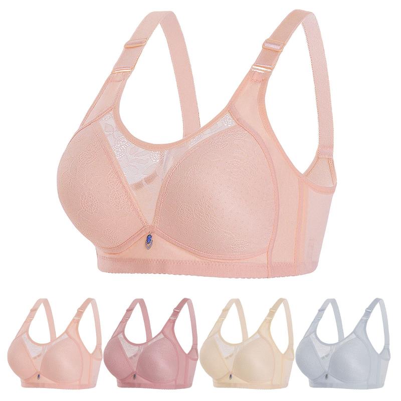 Bras Ladies' Fashion Elegant Full Cup Seamless Smooth Cotton Thin Bra Wirefree Push-up Gathering 1pc Bralette Adjustable Underwear, Red;black
Bras Ladies' Fashion Elegant Full Cup Seamless Smooth Cotton Thin Bra Wirefree Push-up Gathering 1pc Bralette Adjustable Underwear, Red;black
