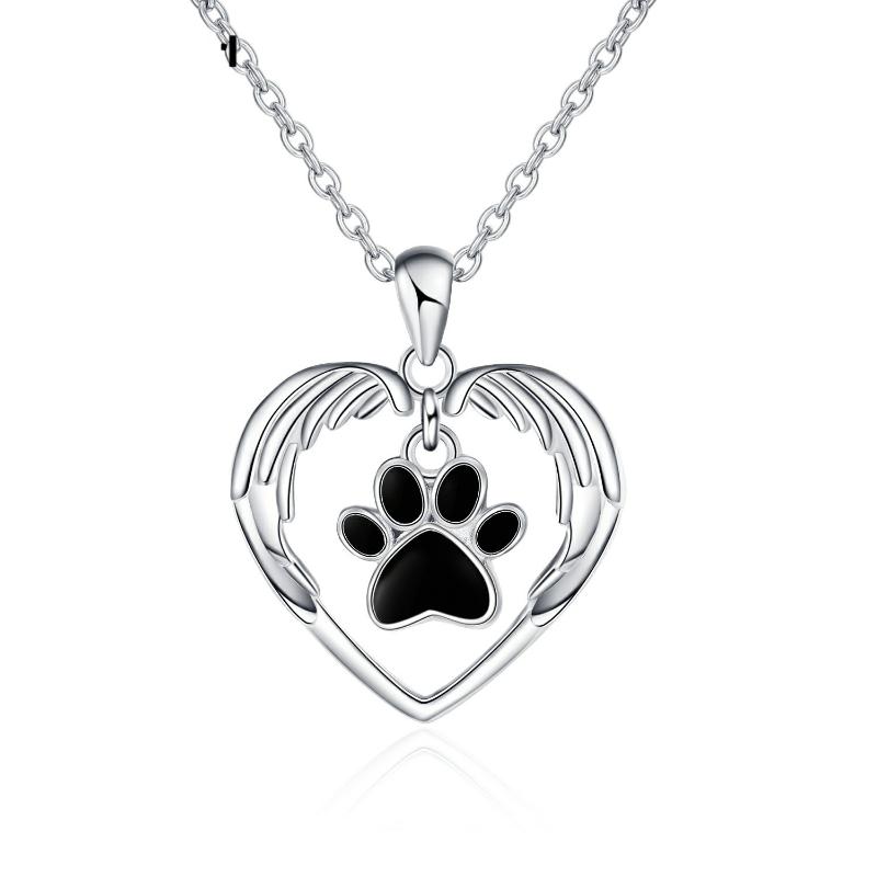 Pendant Necklaces Love Heart Hollow Shape With Cute Dog Necklace For Girls Women Gifts
Pendant Necklaces Love Heart Hollow Shape With Cute Dog Necklace For Girls Women Gifts