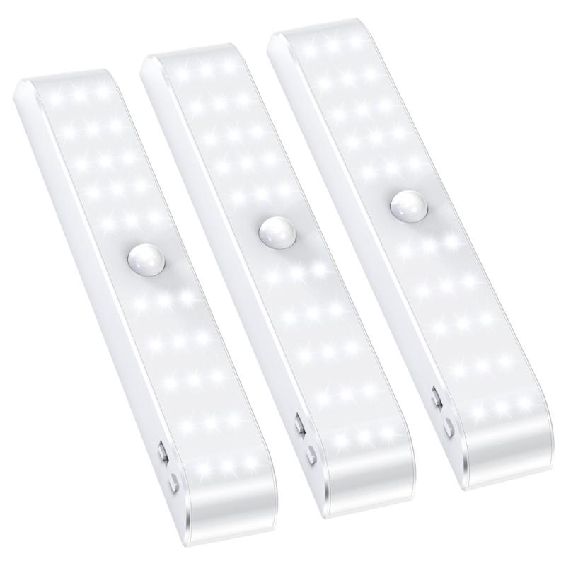 Sensor LED Closet Light USB Rechargeable Under Cabinet Lightening Lamp Stick-on Anywhere Magnetic Wardrobe Strip
Sensor LED Closet Light USB Rechargeable Under Cabinet Lightening Lamp Stick-on Anywhere Magnetic Wardrobe Strip