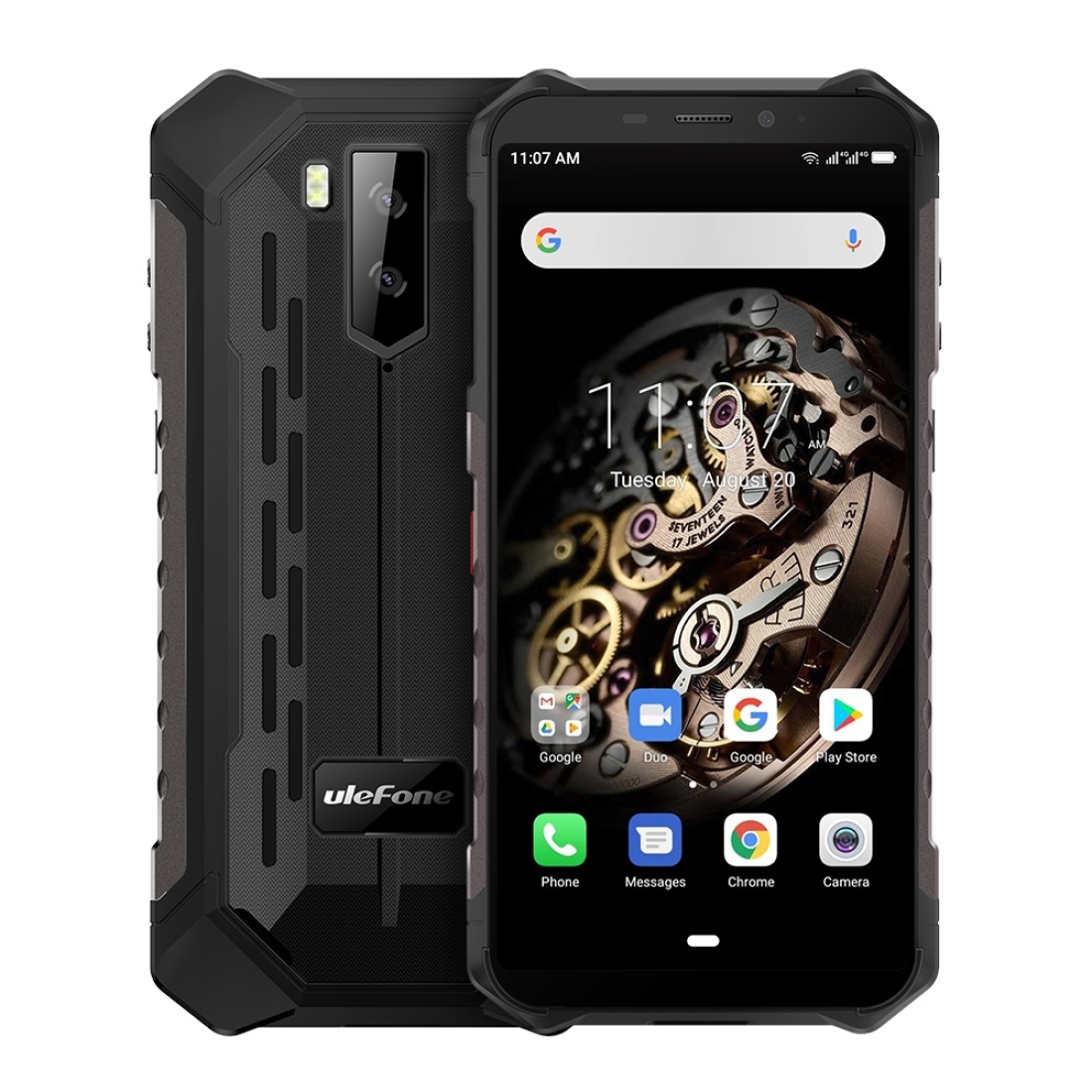 Ulefone Armor X5 Rugged Phone, 3GB+32GB IP68/IP69K Waterproof Dustproof Shockproof, Dual Back Cameras, Face Identification, 5000mAh Battery, 5.5 inch
Ulefone Armor X5 Rugged Phone, 3GB+32GB IP68/IP69K Waterproof Dustproof Shockproof, Dual Back Cameras, Face Identification, 5000mAh Battery, 5.5 inch