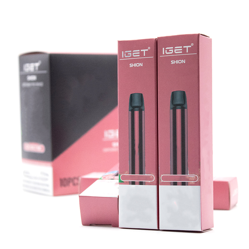 Original Authentic iget shion Disposable Pod Kits Device cigarettes 600 puffs Pre-Filled Vape Pen 2.4ml Cartridges
Original Authentic iget shion Disposable Pod Kits Device cigarettes 600 puffs Pre-Filled Vape Pen 2.4ml Cartridges