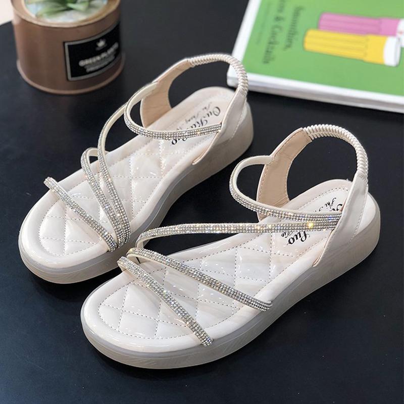 Slip On Sandals Women 2021 Summer Beach Jelly Shoes Classic Sports Platform Gladiator Fashion Party Bling Flat, Beige
Slip On Sandals Women 2021 Summer Beach Jelly Shoes Classic Sports Platform Gladiator Fashion Party Bling Flat, Beige