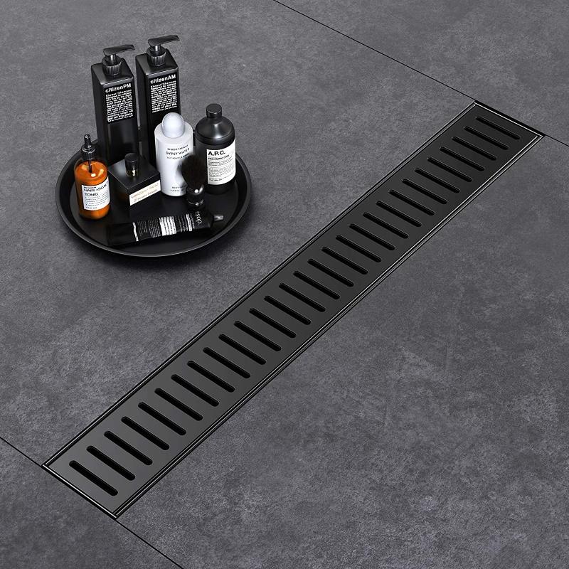 Other Bath & Toilet Supplies 20cm/30cm/40cm/50cm Rectangular Linear Shower Floor Drain With Accessories,SUS 304 Stainless Steel, Matte Black
Other Bath & Toilet Supplies 20cm/30cm/40cm/50cm Rectangular Linear Shower Floor Drain With Accessories,SUS 304 Stainless Steel, Matte Black