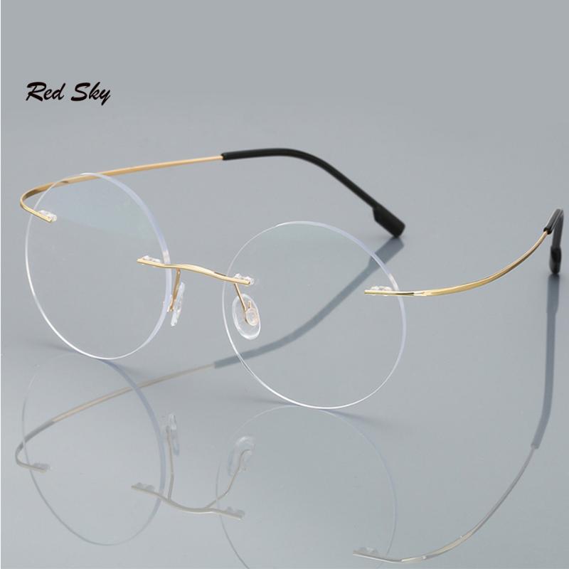 Rimless Presbyopia Glasses Anti-Blue Ray Unisex Titanium Alloy Frameless Reading Men Women Prescription Myopia Spectacle Sunglasses
Rimless Presbyopia Glasses Anti-Blue Ray Unisex Titanium Alloy Frameless Reading Men Women Prescription Myopia Spectacle Sunglasses