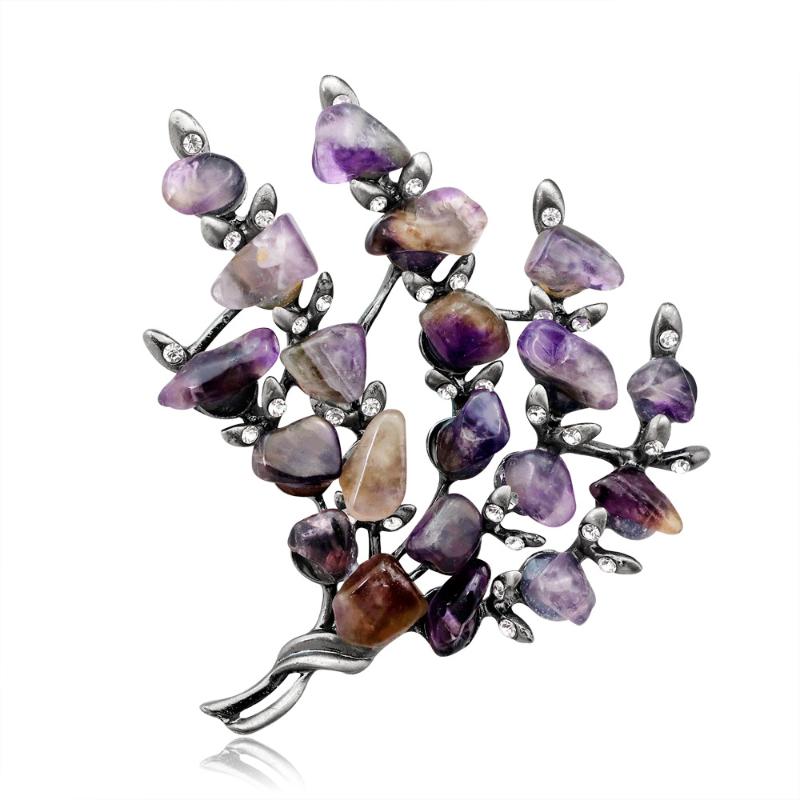 Pins, Brooches Vintage Branches Brooch Fashion Crystal Stone Leaf For Women Elegant Wedding Party Jewelry Pins As Gift
Pins, Brooches Vintage Branches Brooch Fashion Crystal Stone Leaf For Women Elegant Wedding Party Jewelry Pins As Gift