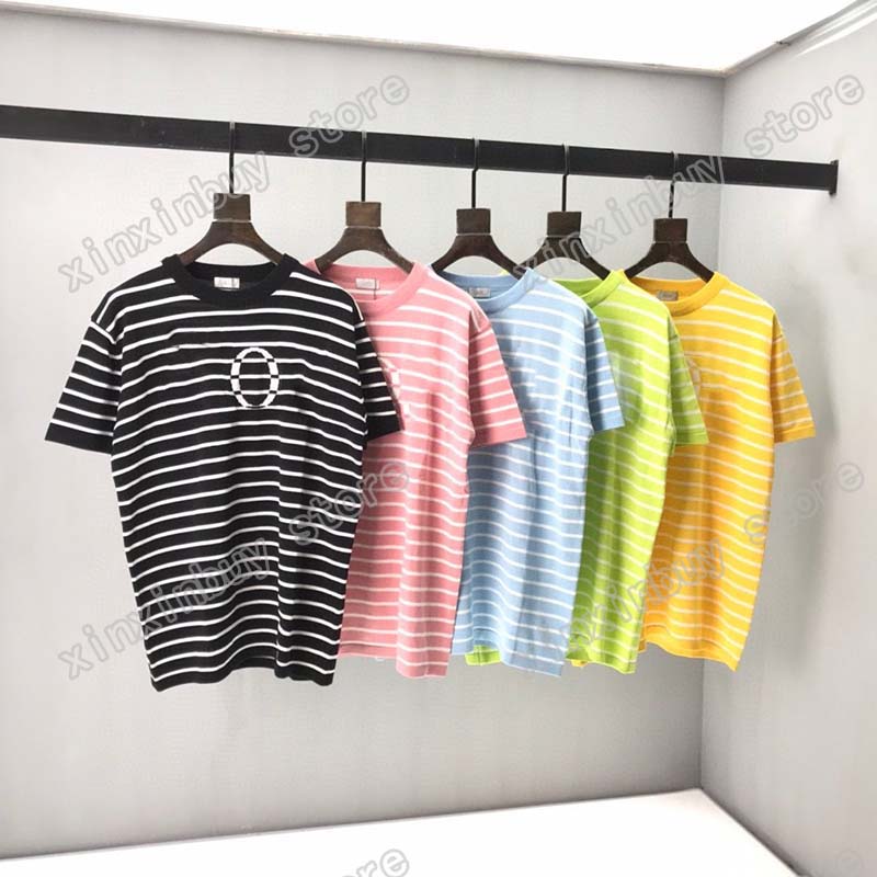 21ss men printed t shirts designer knitting letter seaman stripe clothes short sleeve mens shirt tag black white
21ss men printed t shirts designer knitting letter seaman stripe clothes short sleeve mens shirt tag black white