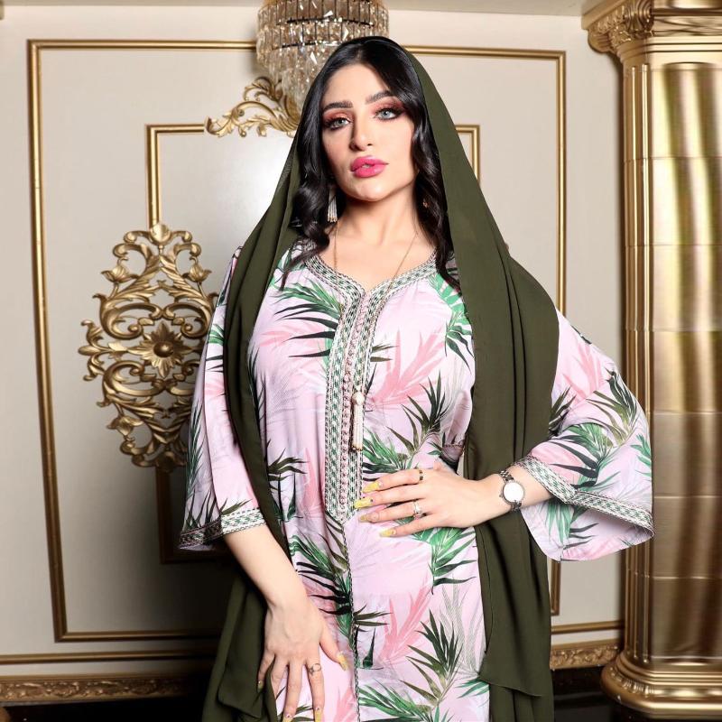 Ethnic Clothing Ramadan Eid Muslim Embroidery Abaya Vestido Arabic Dress Islamic Hijab African Dashiki Jalabiya Long Robe Gowns Kaftan Musul
Ethnic Clothing Ramadan Eid Muslim Embroidery Abaya Vestido Arabic Dress Islamic Hijab African Dashiki Jalabiya Long Robe Gowns Kaftan Musul