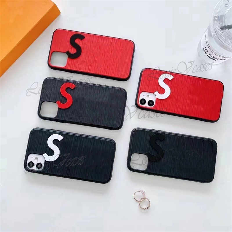 

3D stereoscopic silica gel sup Protection Phone Cases For iPhone13 13pro 12 ProMax 11 13 ProMax X XR XS Max 7 8 6 Plus SE Soft TPU Cover, Black+red sup