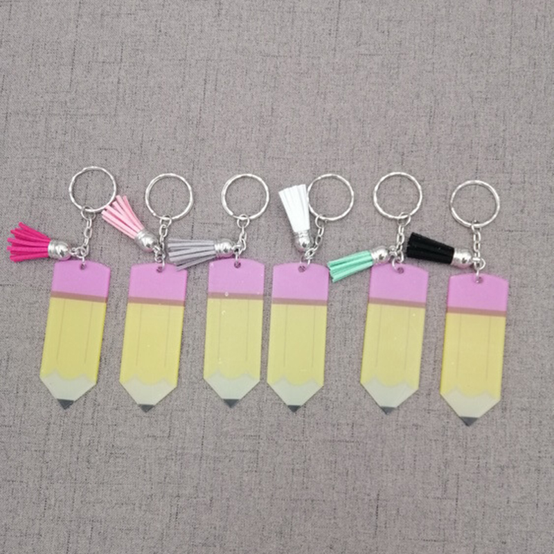 Creative Teachers Day Keychain Fashion Acrylic Pencil Dangle Charms Key Ring Personalize With Small Tassel Keyring Festival Party Gift Z4835, Green
Creative Teachers Day Keychain Fashion Acrylic Pencil Dangle Charms Key Ring Personalize With Small Tassel Keyring Festival Party Gift Z4835, Green