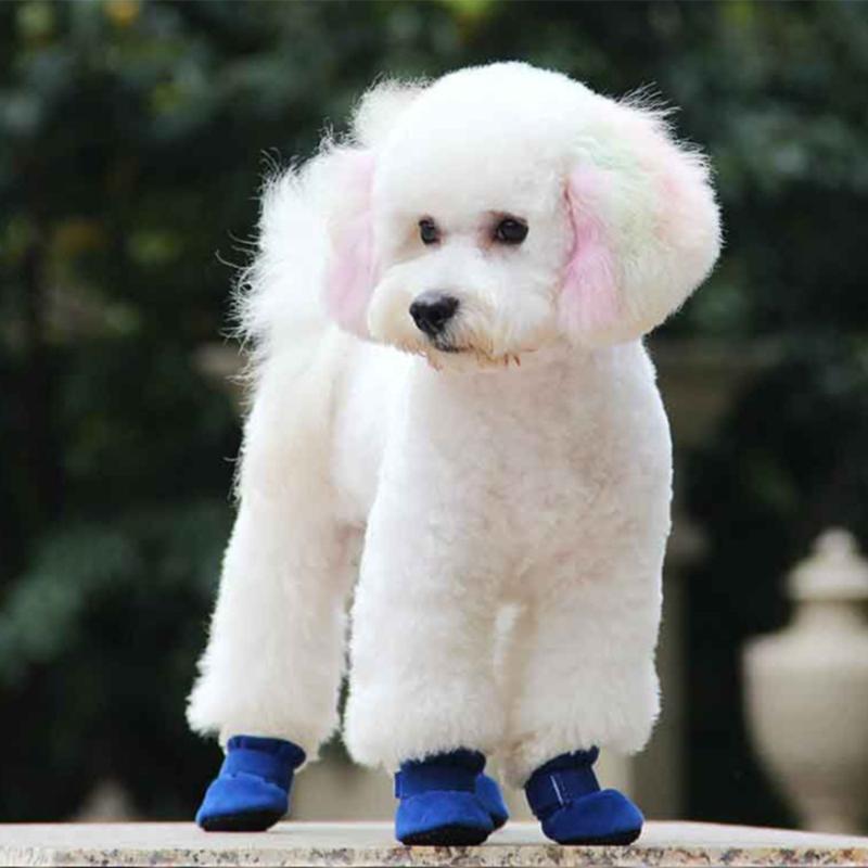 Dog Apparel 4pcs/set Pet Shoes Thick Winter Snow Boots Warm Dog's Oxford Anti Slip For Small Product ChiHuaHua S,M,,XL, Blue
Dog Apparel 4pcs/set Pet Shoes Thick Winter Snow Boots Warm Dog's Oxford Anti Slip For Small Product ChiHuaHua S,M,,XL, Blue