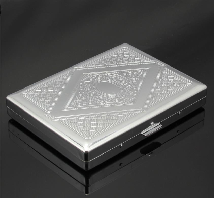 105*80*19MM Ladies Portable Extended Metal Cigarette Case Creative Embossed Eco-Friendly Gifts for Men and Women
105*80*19MM Ladies Portable Extended Metal Cigarette Case Creative Embossed Eco-Friendly Gifts for Men and Women