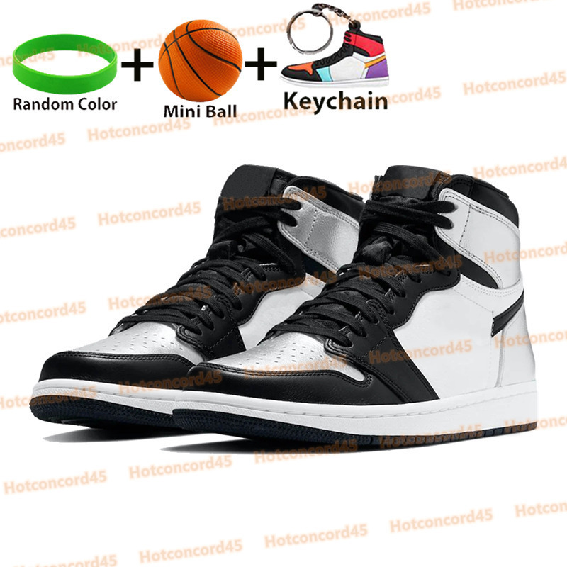 High 1 1s OG light smoke grey twist basketball shoes bred royal silver toe dark mocha UNC patent shadow lucky green chicago mid men sneakersZYYV
