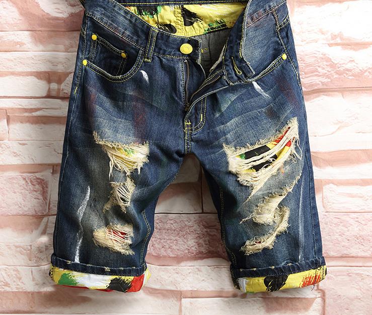 2021 Summer Men Jeans Hip Hop Stylist short Top quality Distressed mens shorts pants Ripped Biker Jean Slim Fit Motorcycle Denim 28-40, Blue
2021 Summer Men Jeans Hip Hop Stylist short Top quality Distressed mens shorts pants Ripped Biker Jean Slim Fit Motorcycle Denim 28-40, Blue