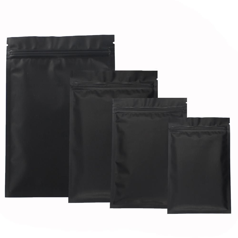 Matte Black White Small Aluminum Foil Mylar Zip Lock Plastic Bags Herb Powder Heat Sealable Flat Ziploc Packaging Bag
Matte Black White Small Aluminum Foil Mylar Zip Lock Plastic Bags Herb Powder Heat Sealable Flat Ziploc Packaging Bag