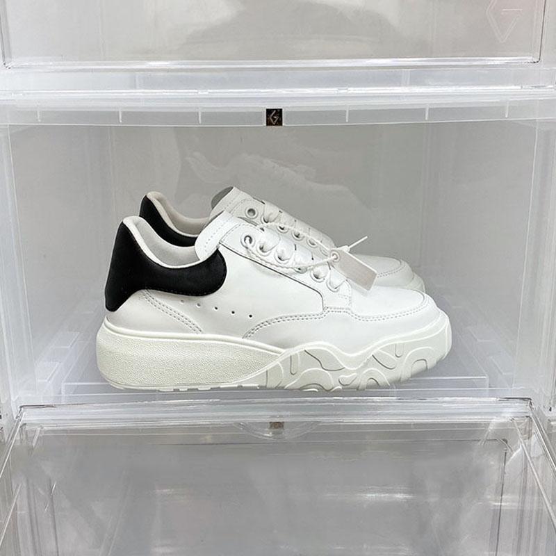 MCQUEENS ALEXANDER With Box Fashion Designer Platform Shoes Men For Women Oversized Court Trainers Calfskin Lace-up Sneakers Runner Dres egR, Colour 1
MCQUEENS ALEXANDER With Box Fashion Designer Platform Shoes Men For Women Oversized Court Trainers Calfskin Lace-up Sneakers Runner Dres egR, Colour 1