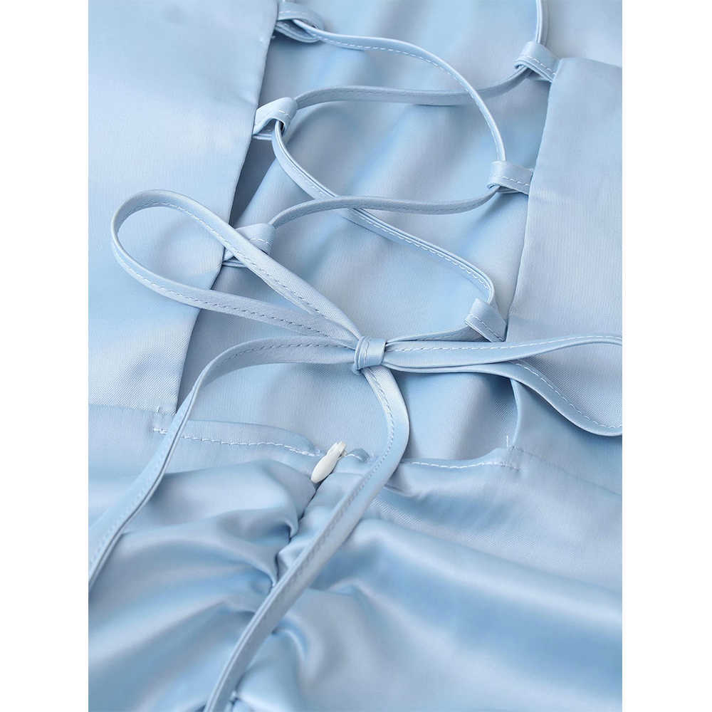 Summer Dress Women Halter Backless elegant Casual Fashion Chic Lady Sexy Party Prom dress Woman robe femme 210709