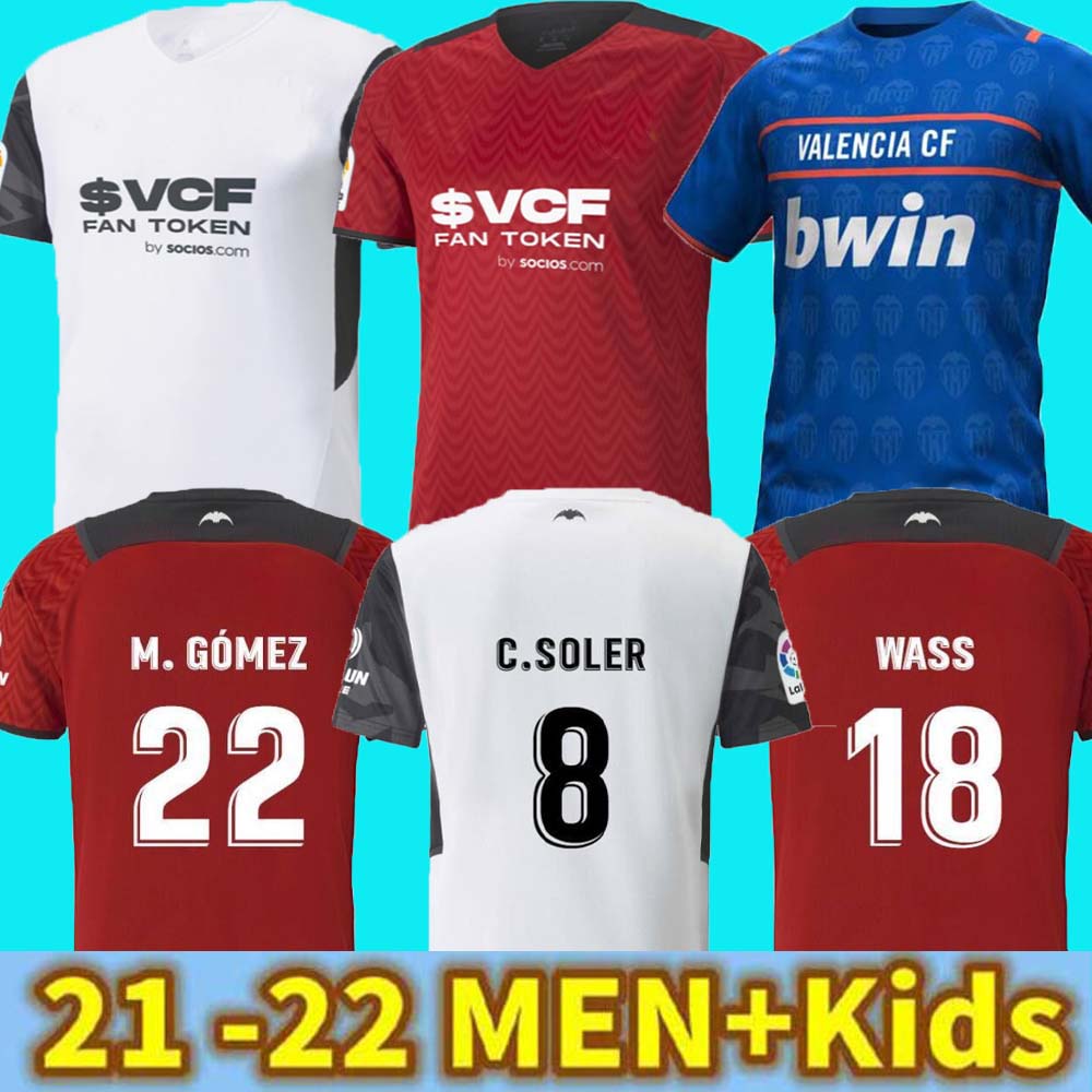 21 22 Valencia HOMESoccer Jerseys Soccer Shirt 2021 2022 Rodrigo Parejo Kang in Gameiro Gaya Guedes C.Soler Football Shirt Men + Kids, 21/22 away adult size
21 22 Valencia HOMESoccer Jerseys Soccer Shirt 2021 2022 Rodrigo Parejo Kang in Gameiro Gaya Guedes C.Soler Football Shirt Men + Kids, 21/22 away adult size