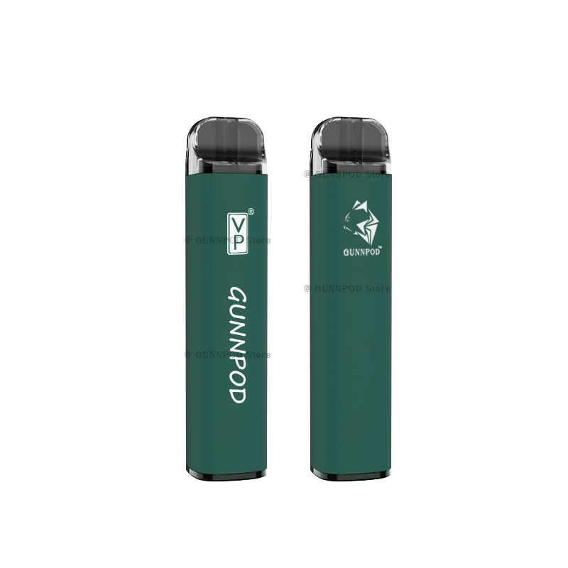 100% Official Authentic GunnPod Disposable Electronic cigarettes Device Kit 2000 Puffs 1250mAh Battery Prefilled 8ml with VP Stick Vape Pen
100% Official Authentic GunnPod Disposable Electronic cigarettes Device Kit 2000 Puffs 1250mAh Battery Prefilled 8ml with VP Stick Vape Pen