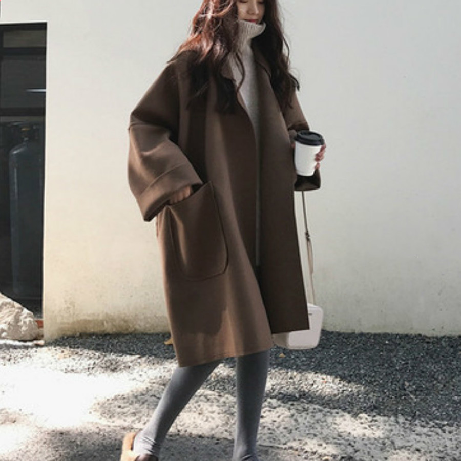 Women's Wool & Blends wool-bagged woman's coat, casual plus size for women, of wool, loose and long-sleeve RZFT, 1# shoe box
Women's Wool & Blends wool-bagged woman's coat, casual plus size for women, of wool, loose and long-sleeve RZFT, 1# shoe box