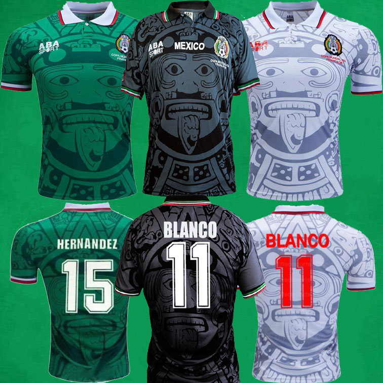 86 94 95 98 06 Mexico Retro Soccer Jersey Home Away Football Shirts 1998 Men's Vintage BLANCO HERNANDEZ Campos Short Sleeve Sport Uniforms Camiseta Futbol, 86 home
86 94 95 98 06 Mexico Retro Soccer Jersey Home Away Football Shirts 1998 Men's Vintage BLANCO HERNANDEZ Campos Short Sleeve Sport Uniforms Camiseta Futbol, 86 home