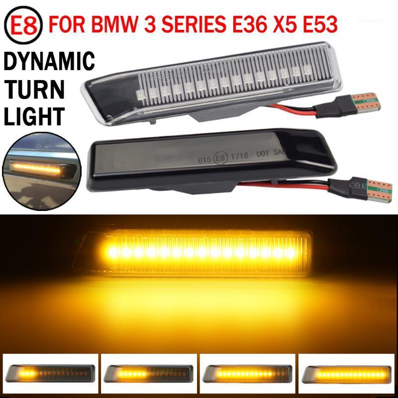 Emergency Lights 2PCS Dynamic Led Turn Signal Side Marker Flowing Lamps For E36 X5 E53 3 Series
Emergency Lights 2PCS Dynamic Led Turn Signal Side Marker Flowing Lamps For E36 X5 E53 3 Series