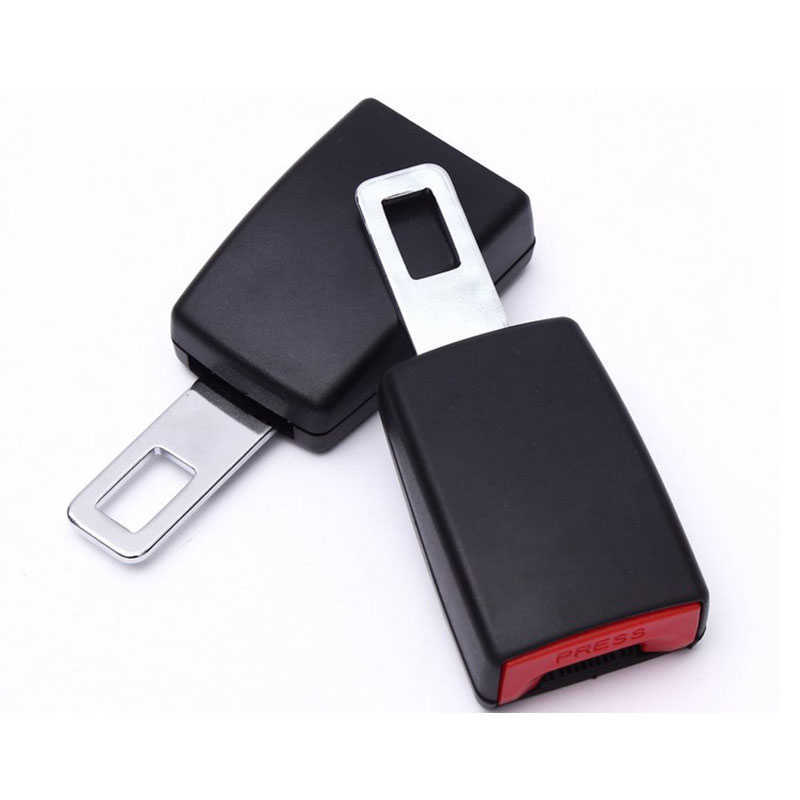 1Pc Car Safety Belt Extender Seat Belt Cover Seat Belt Padding Extension Buckle Plug Buckle Seatbelt Clip Car Accessories
