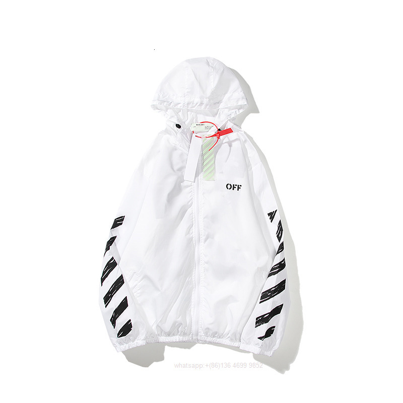 Off Men's Hoodies Sweatshirts Tide Broken Summer Outdoor Sunscreen Clothes Youth Thin Zipper Windbreaker White, Black
Off Men's Hoodies Sweatshirts Tide Broken Summer Outdoor Sunscreen Clothes Youth Thin Zipper Windbreaker White, Black