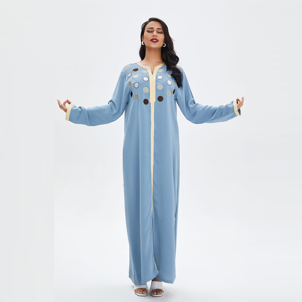 Ramadan Eid Abaya Dubai Turkey Long Dress Islam Clothing Dresses For Muslim Fashion Women Vestido De Mujer Robe Longue Femme
Ramadan Eid Abaya Dubai Turkey Long Dress Islam Clothing Dresses For Muslim Fashion Women Vestido De Mujer Robe Longue Femme