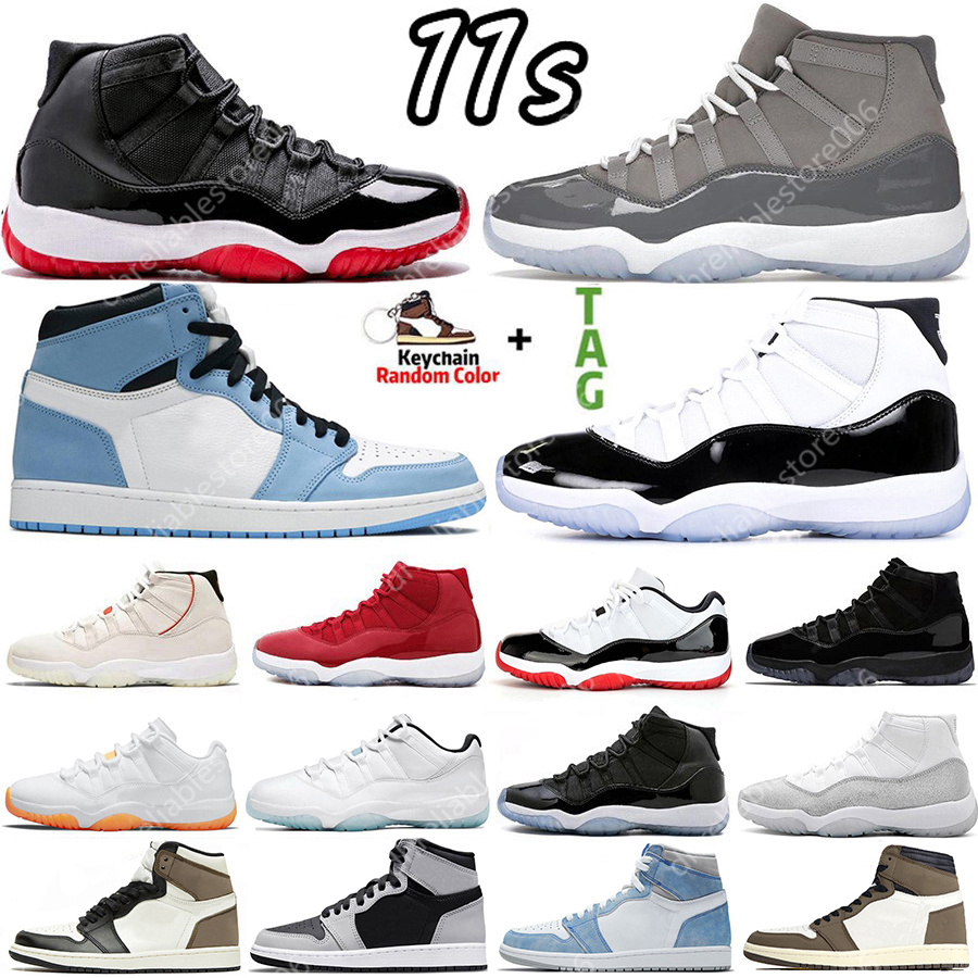 2022 Cool Grey 11 11s Basketball Shoes High Low 1 1s Dark Mocha Citrus University Legend Blue Bred Concord space jam Gamma women Mens Trainers Sports Sneakers US 12 13, Bubble wrap packaging
